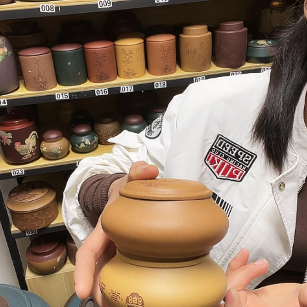 【闪购商品】紫砂茶叶罐紫砂茶叶罐