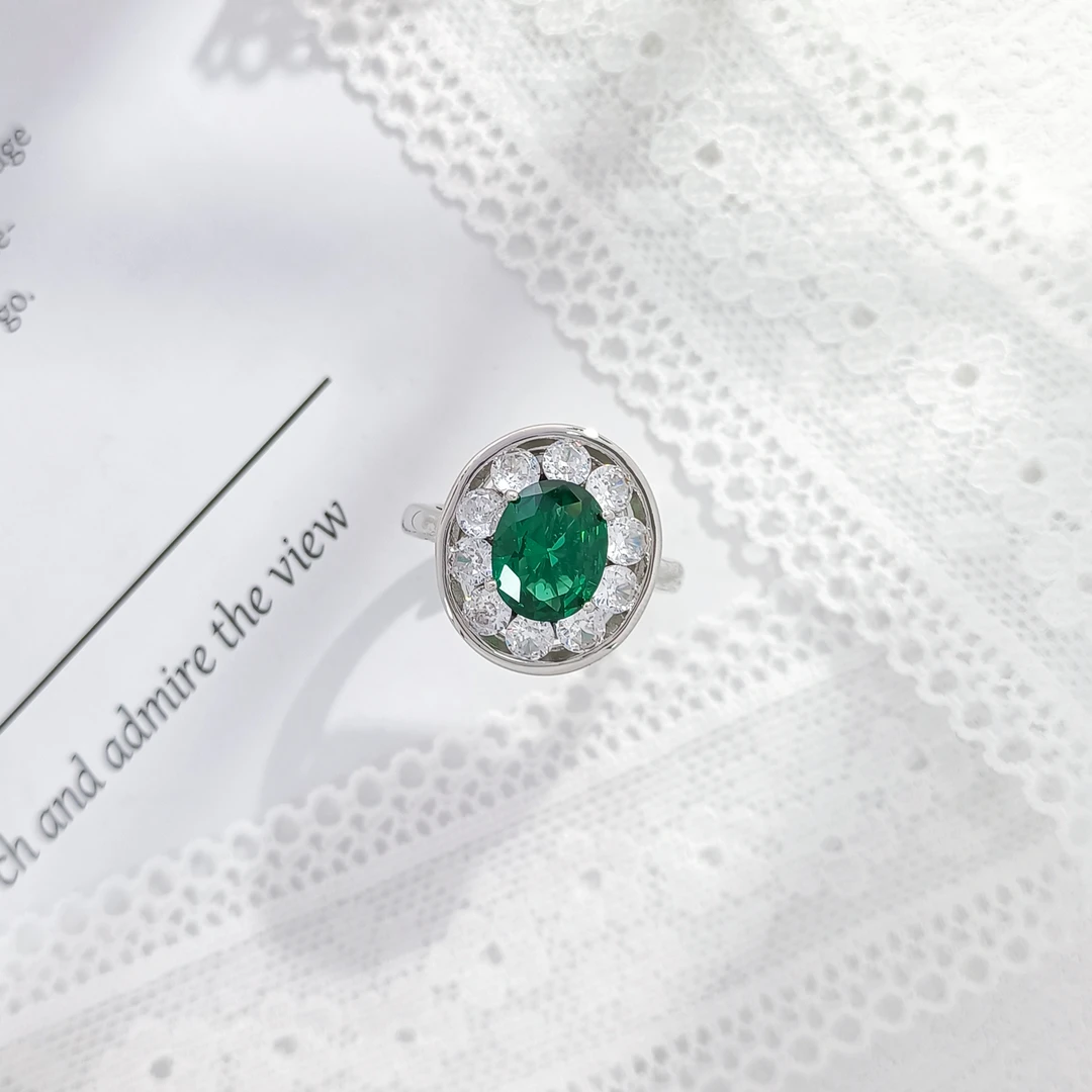 铜合金合成锆石戒指 WHSM-000037 【祖翠之泪】 戒指欧美时尚精致