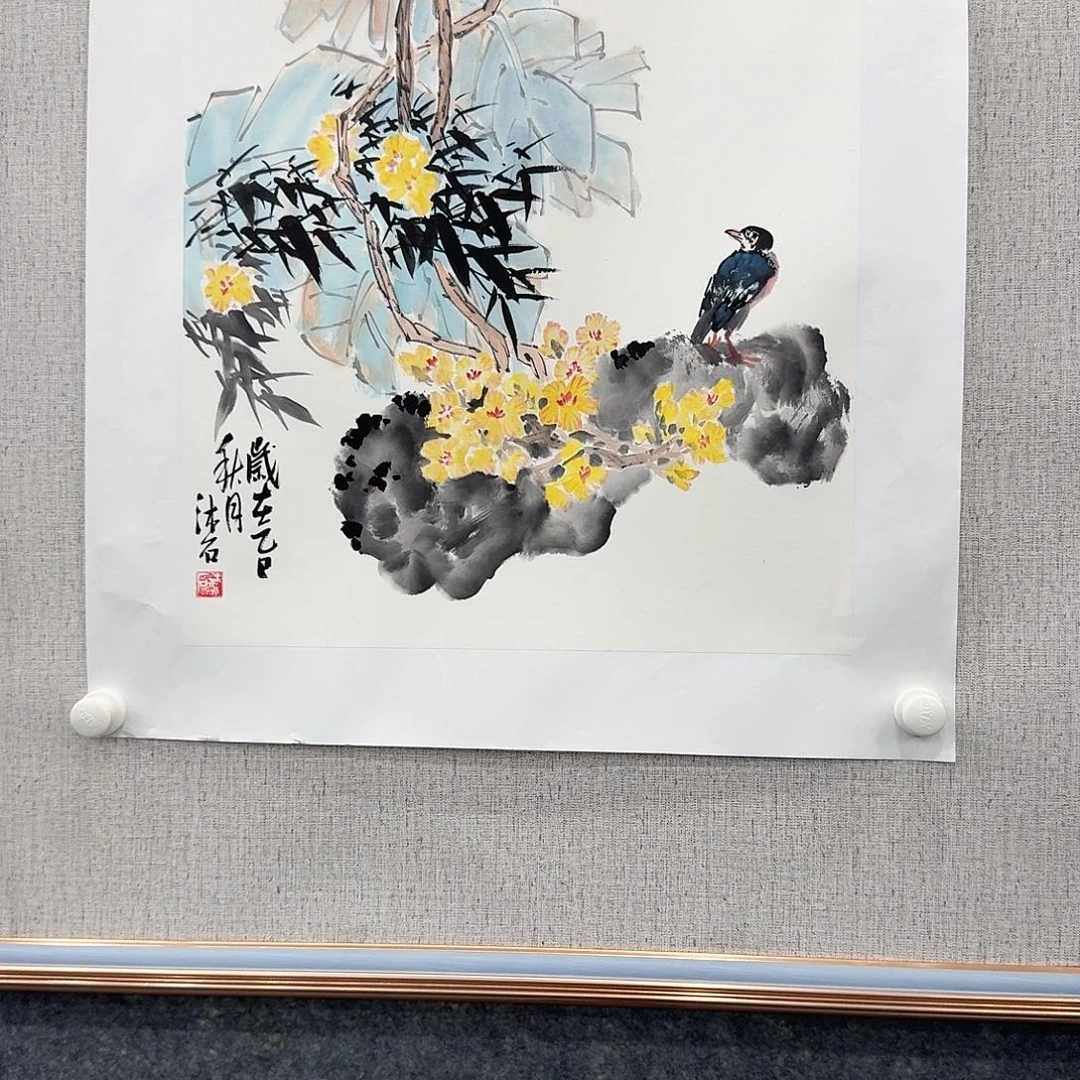 国画国画亲笔手绘
