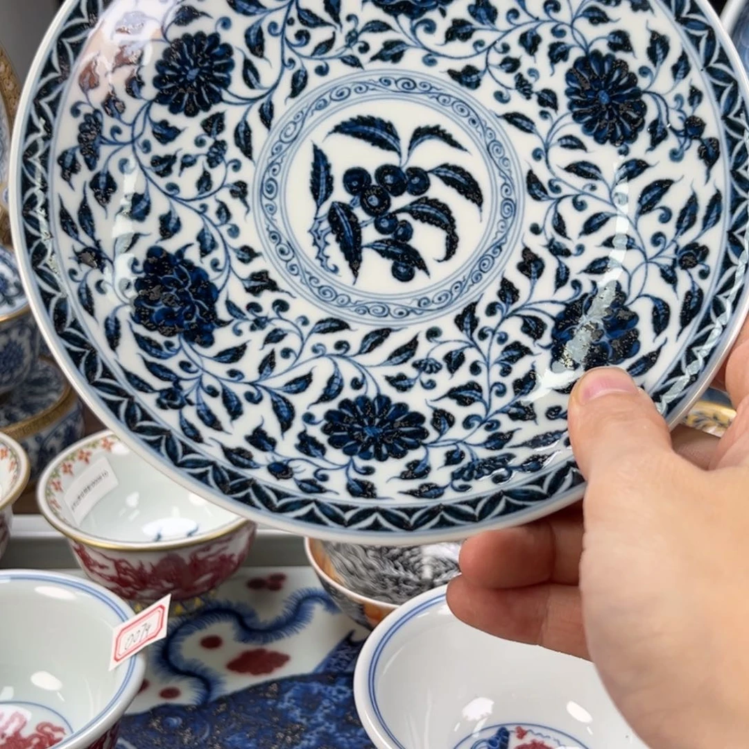 天***天景德镇手工手绘陶瓷