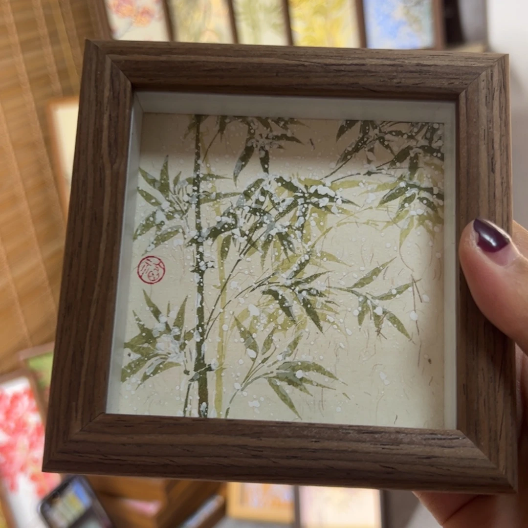 国画竹子手绘国画