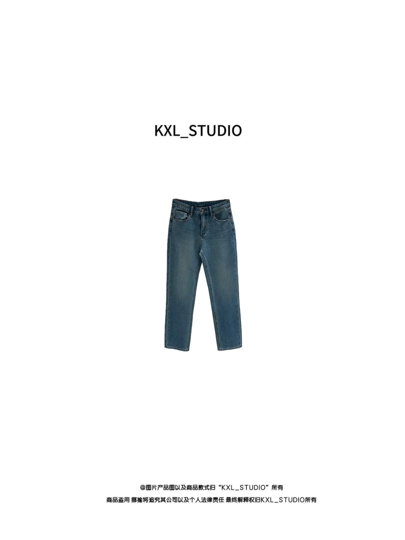 KXL-STUDIO 【KELE精选】云朵牛仔裤98803