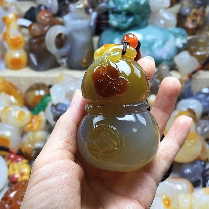 玛瑙/玉髓饰品未镶嵌?*夵