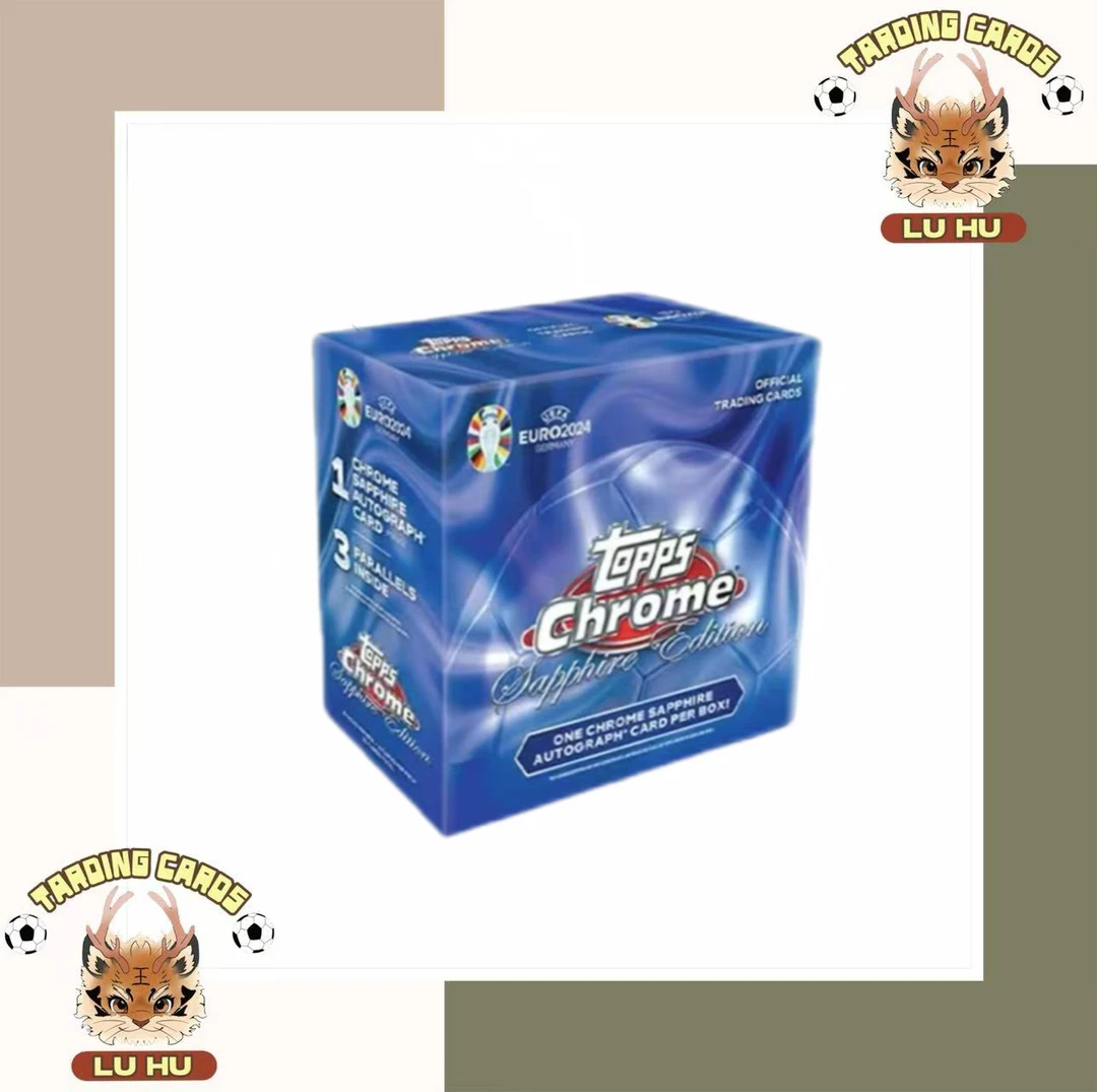 Topps 23-24 赛季 欧洲杯 蓝宝石 足球球星卡盲盒（默认代拆）