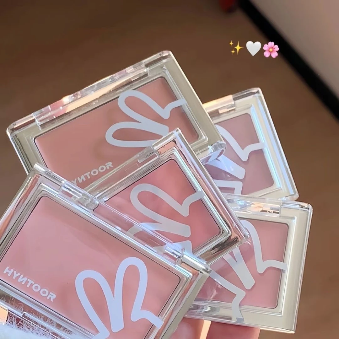 HYNTOOR黑兔底妆腮红膏提亮遮瑕膏霜自然提亮低饱和收缩膨胀色