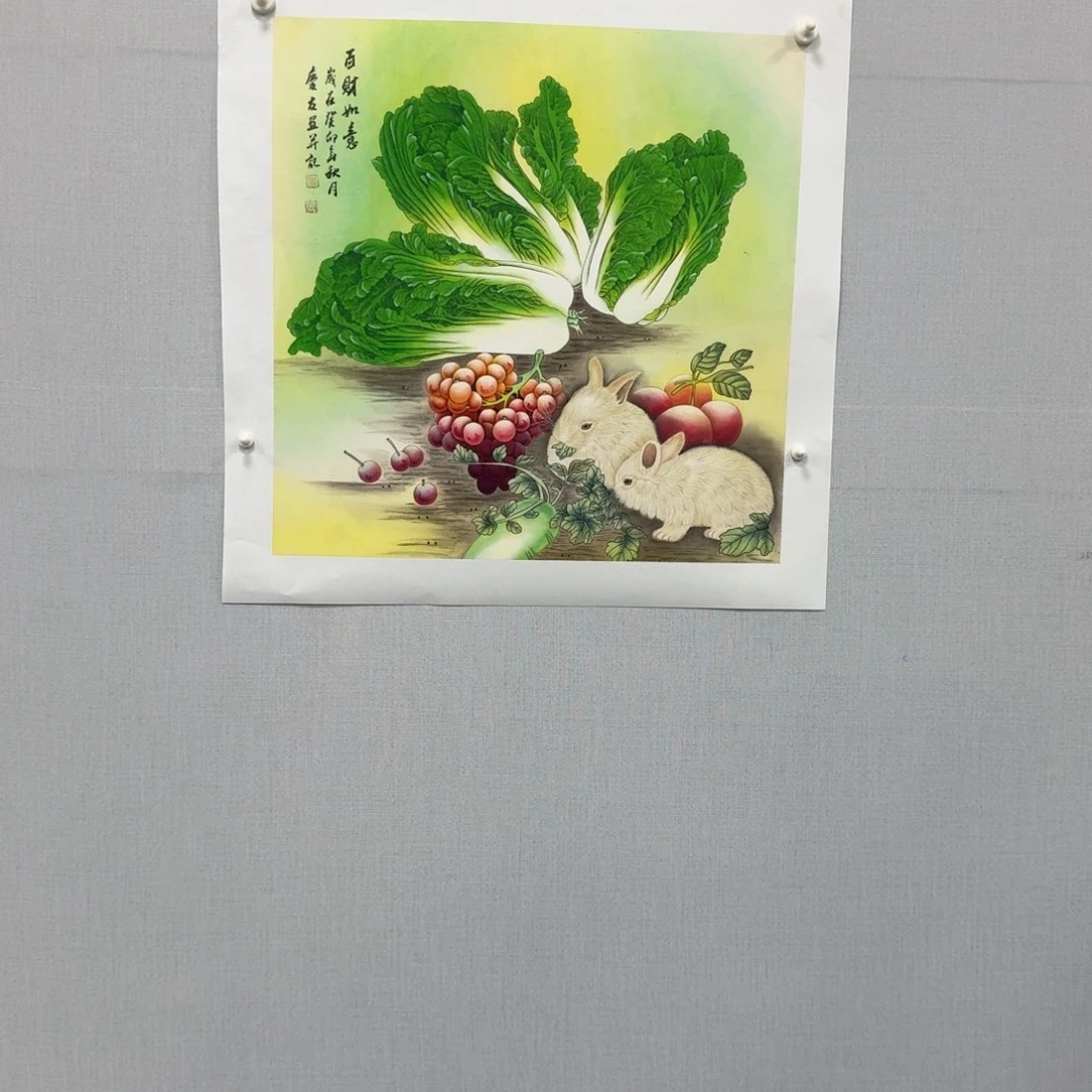 国画国画作品宣纸纯手绘