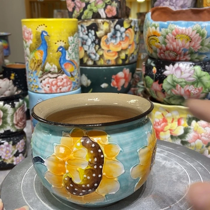 景德镇艺术手绘作品