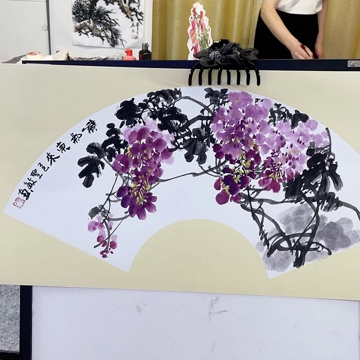 国画张圣敏先生纯手绘作品