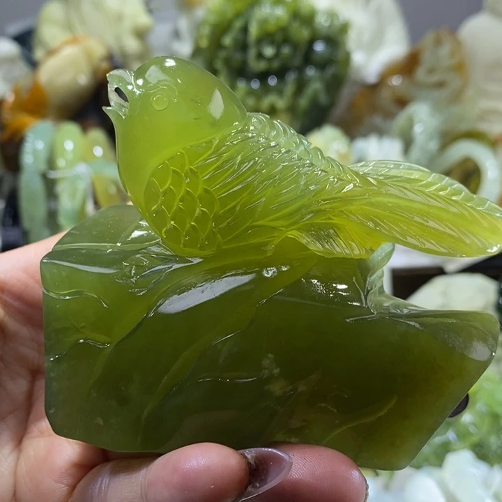 岫玉未镶嵌岫玉摆件