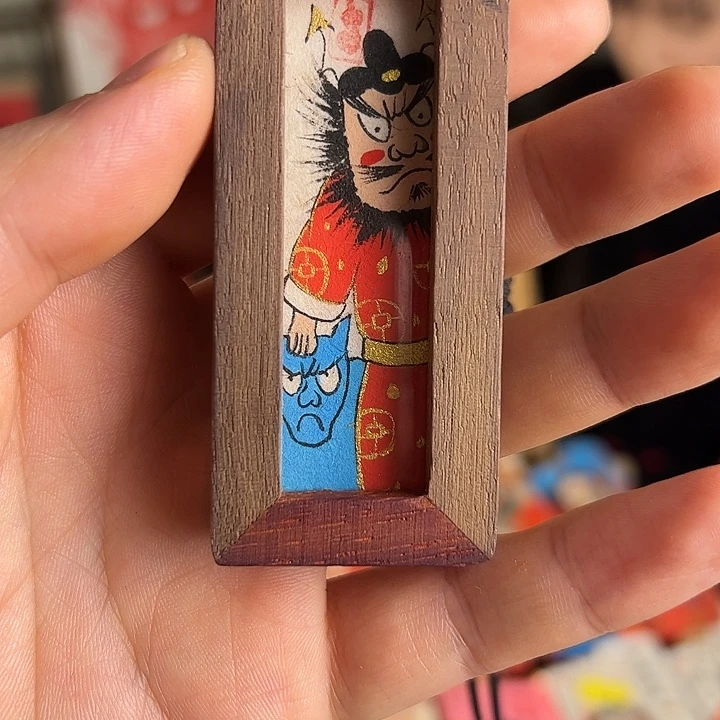 哎***去纯手绘钟馗文创画