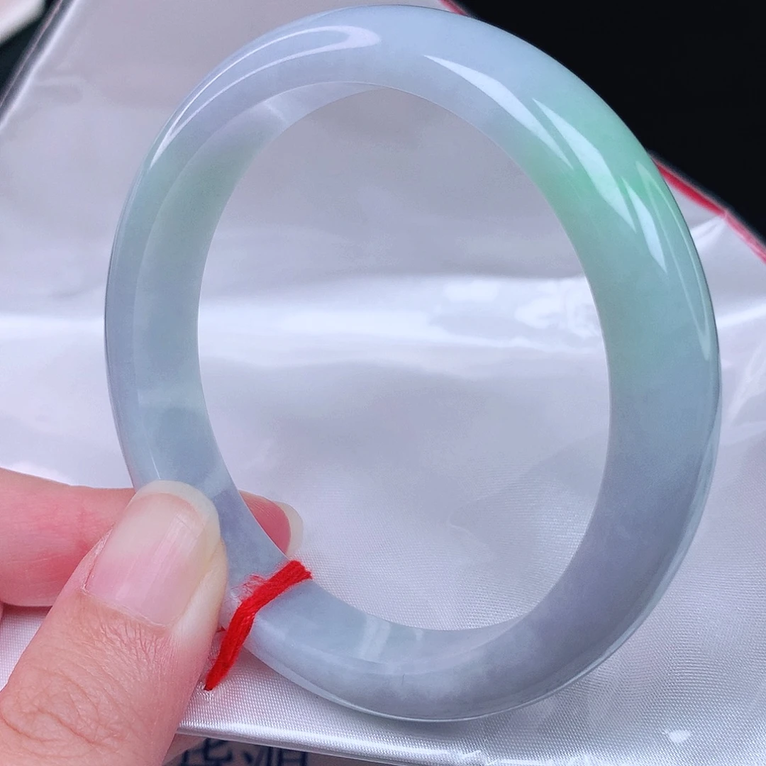 翡翠未镶嵌手镯59圈1754