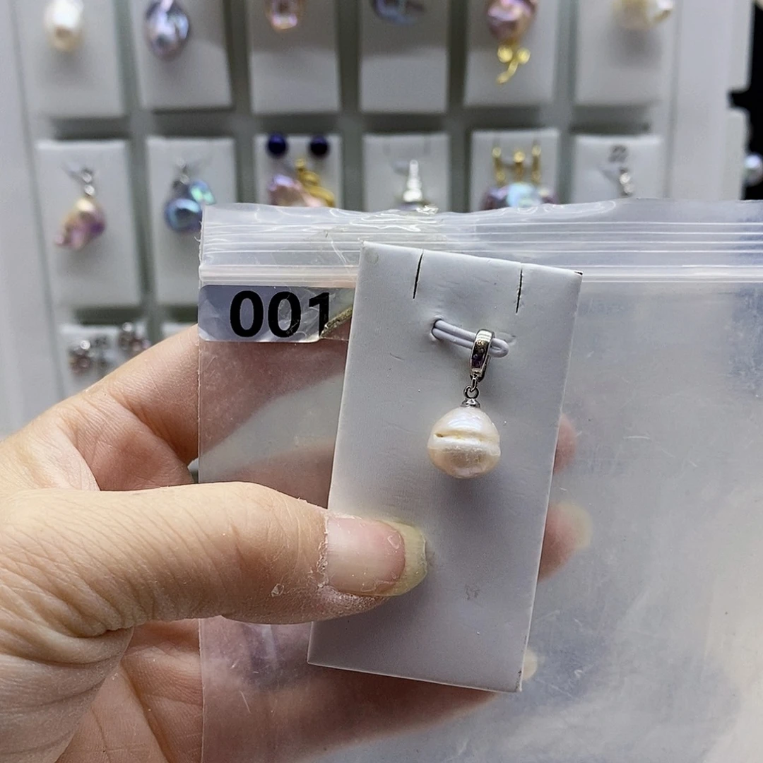 颈饰合金淡水珍珠