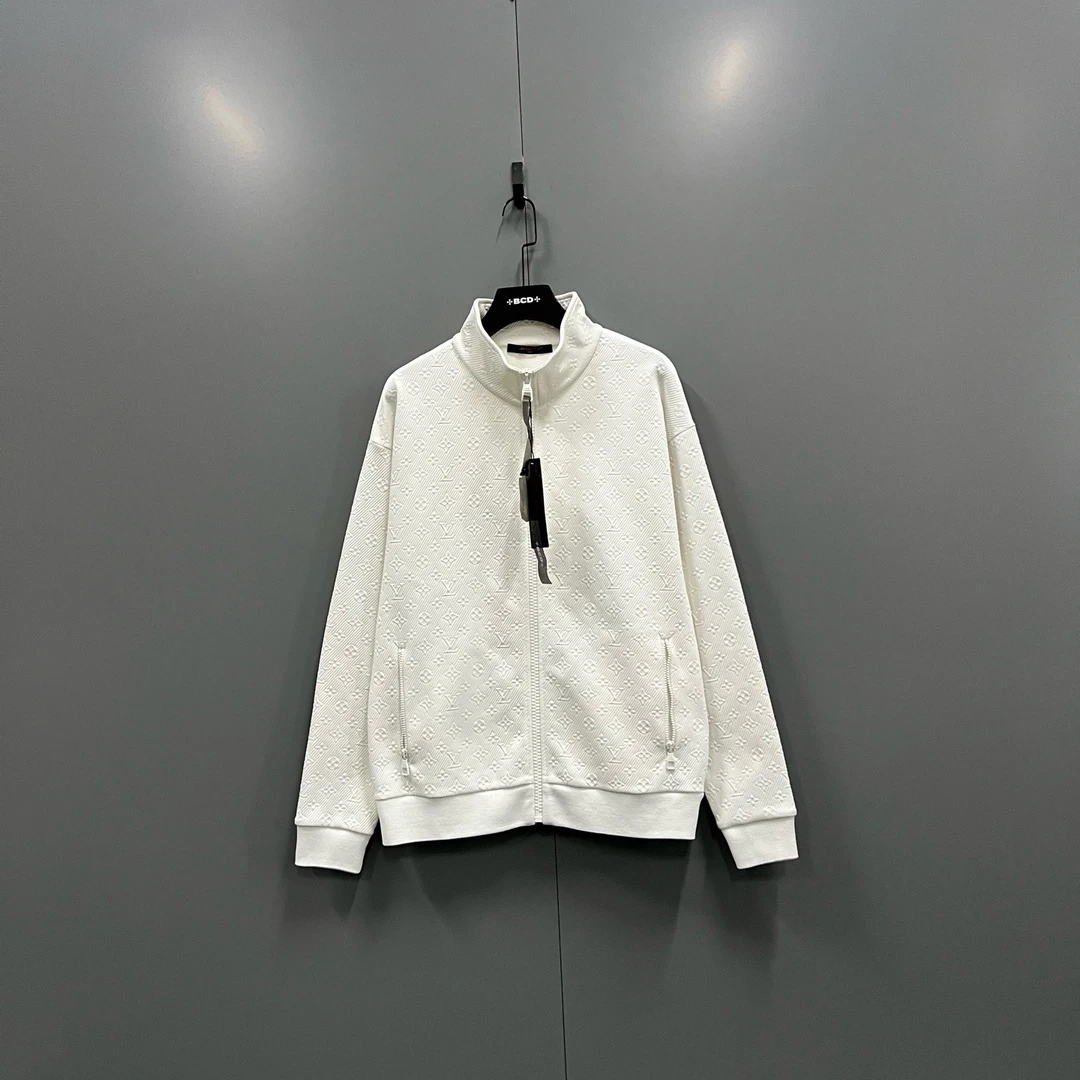 未使用 LouisVuitton/路易威登 ab99 101609 lv 白色外套 XXL码