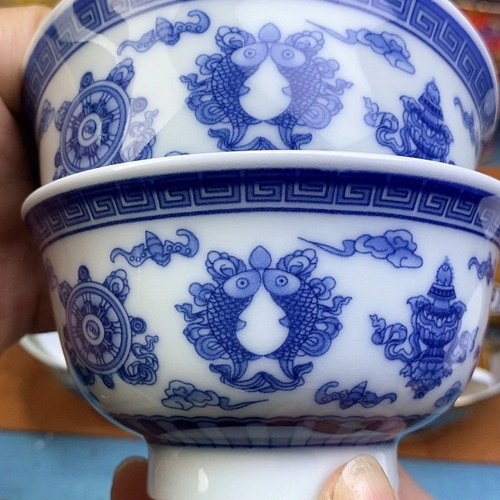 景德镇陶瓷藏式茶碗