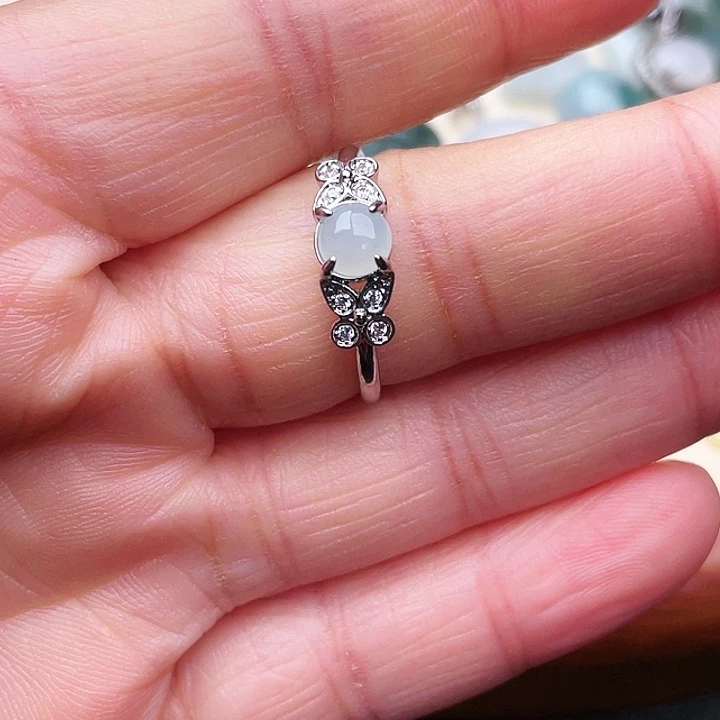 翡翠戒指合金戒指