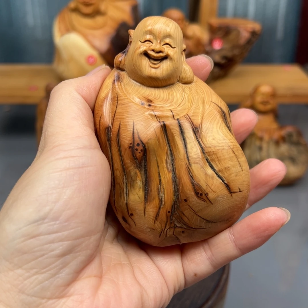 柏木崖柏木摆件手把件1