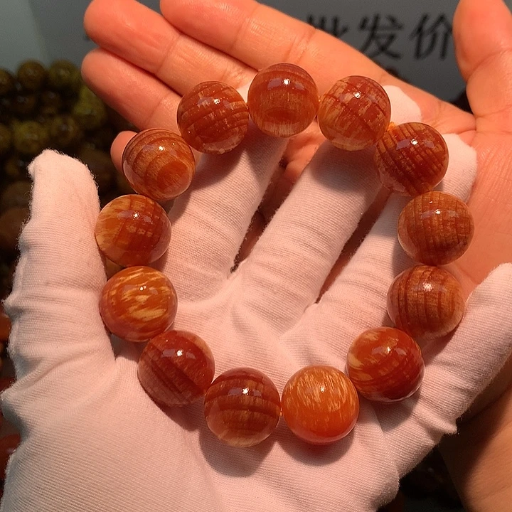 松木（琥珀木）手串/手链1.8