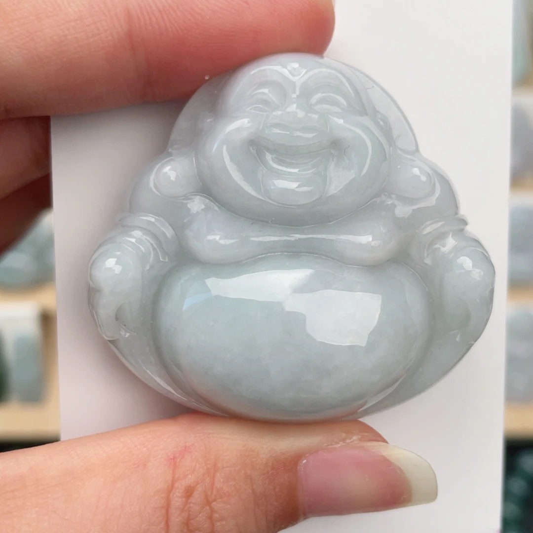 颈饰未镶嵌翡翠佛公