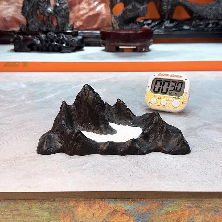 摆件清*奇石茶宠鱼缸文房摆件