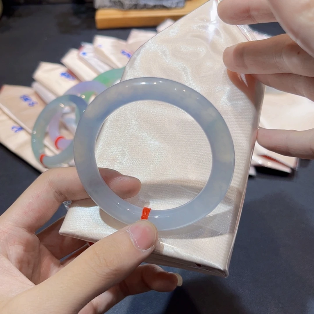 未镶嵌手镯翡翠翡翠手镯51圈口
