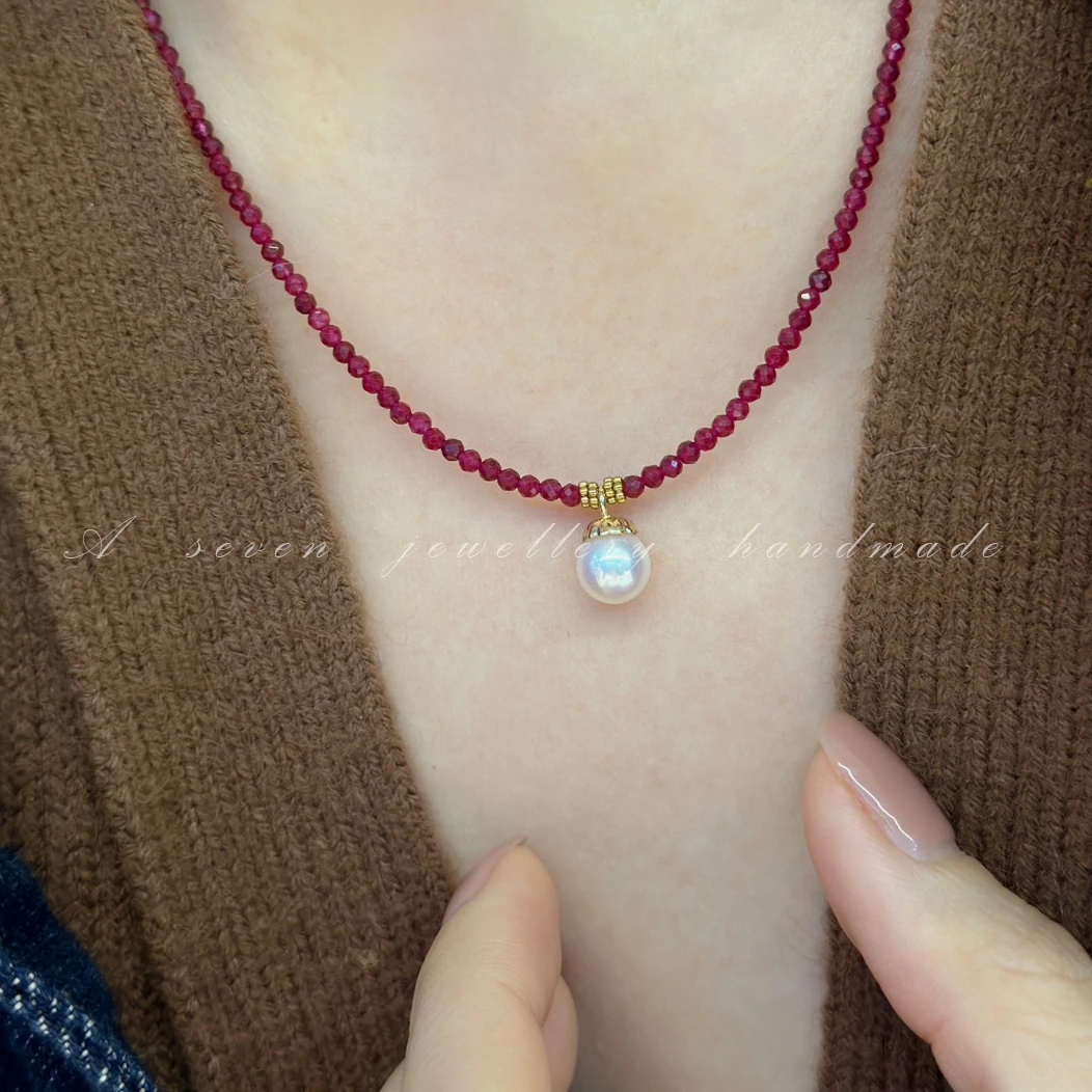 合金项链 A seven 【小灯泡】项链 轻奢 时尚 气质 手工