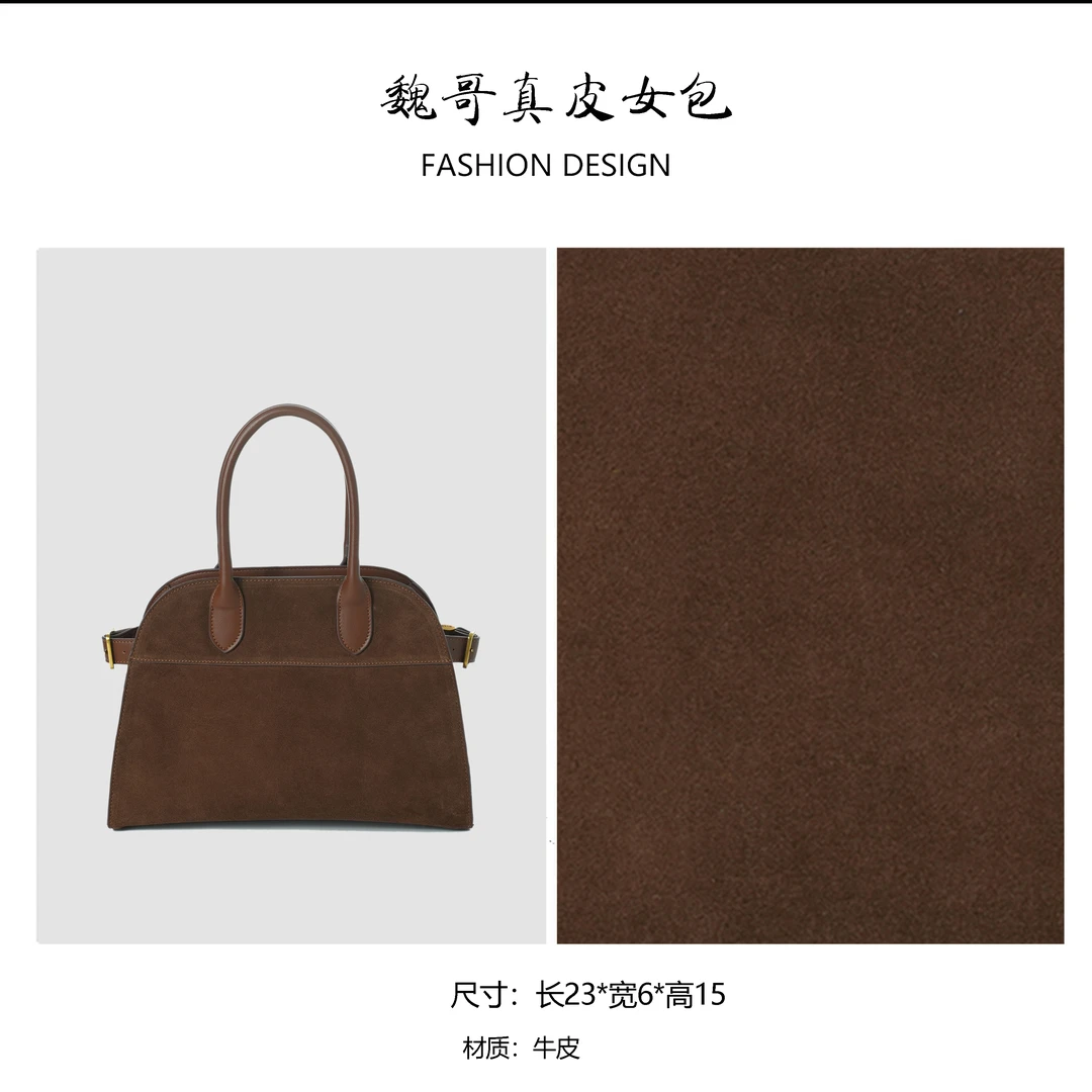 秋冬包包通勤百搭手提包BV0816-棕色-MHF