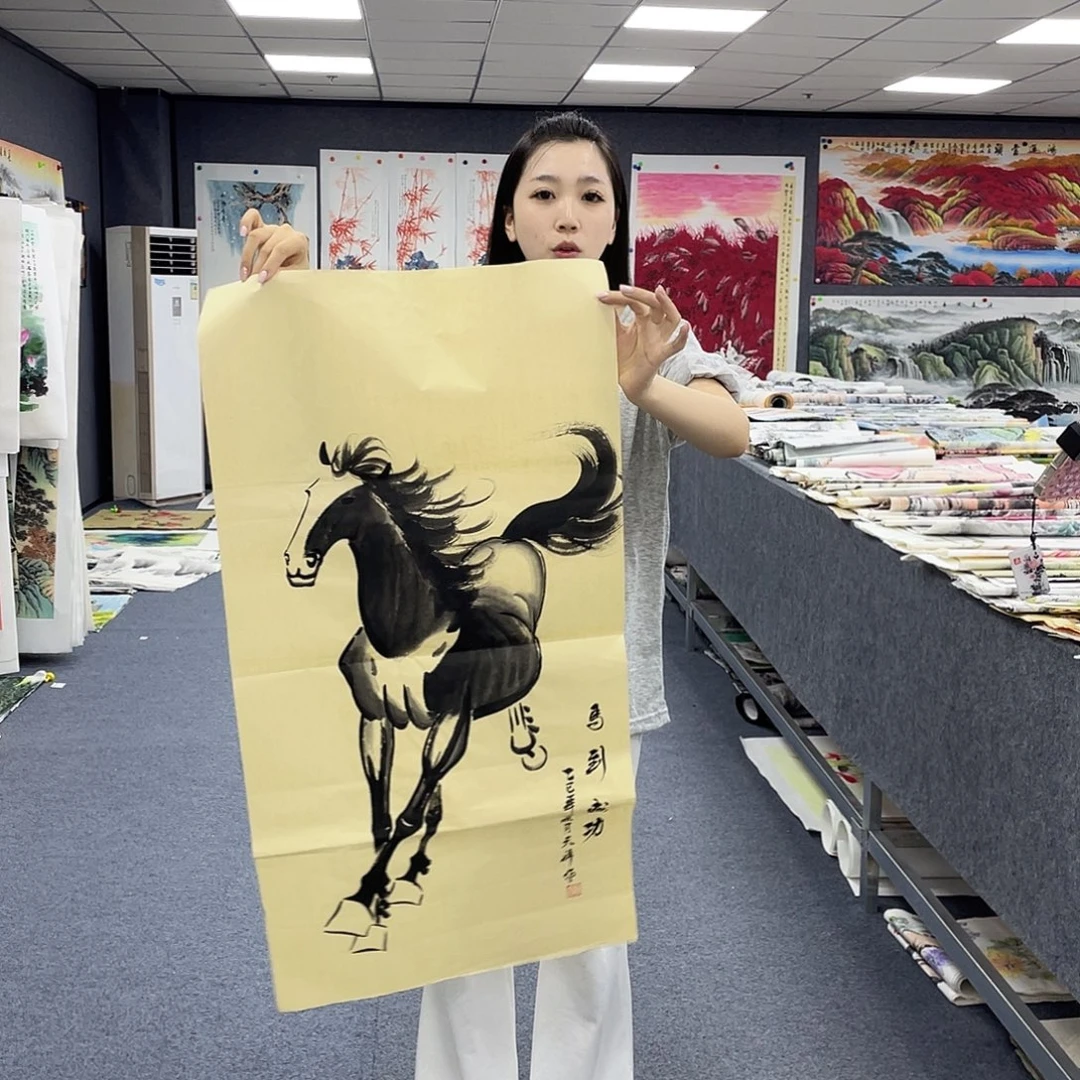 国画作品小姐姐放漏…