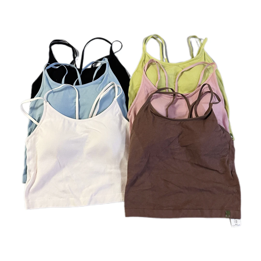 小连长款细带美背Y单健身瑜伽运动内衣辣妹高弹日常女