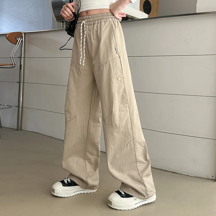 裤子休闲春秋女童中大童