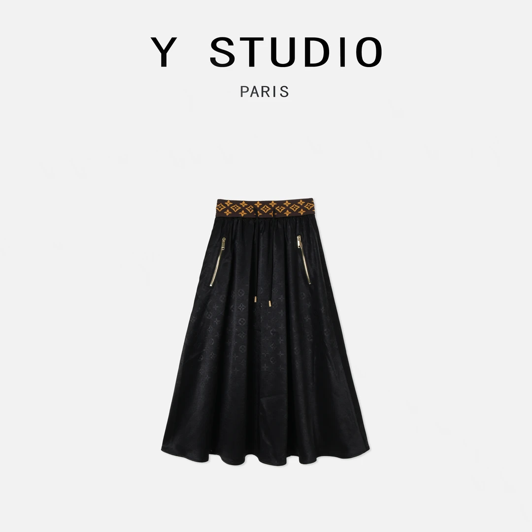 【大妮专属】（盛京烟雨）2025夏季百搭款时尚气质休闲高街半身裙