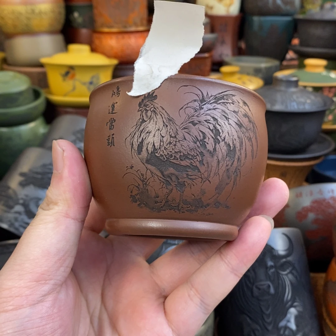 紫砂公道杯宜兴全手工紫砂杯