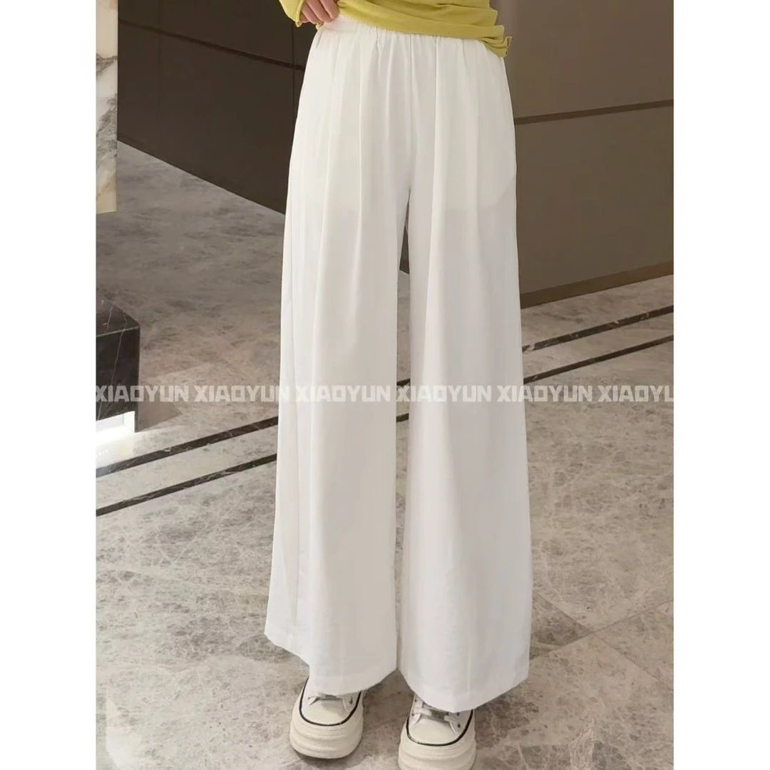 仙气阔腿裤 小允姐姐2025新款时尚气质高级仙气阔腿裤