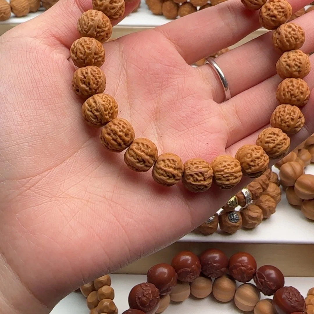 猴头核桃手串二等小秋子福利微瑕款