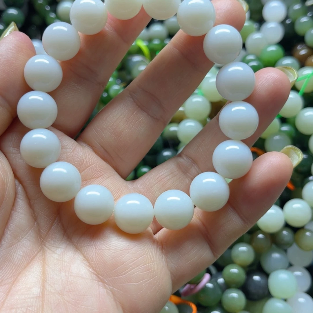 和田玉手链未镶嵌