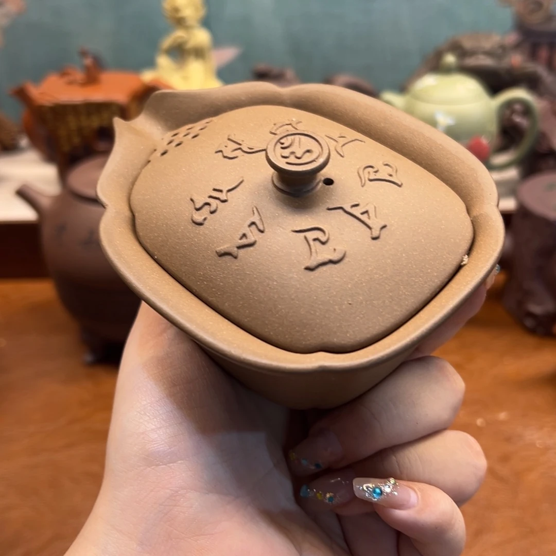 紫砂雕宠小器高品