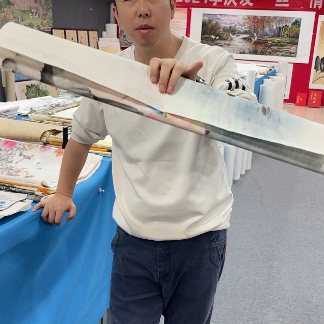 国画今天早上起来发现