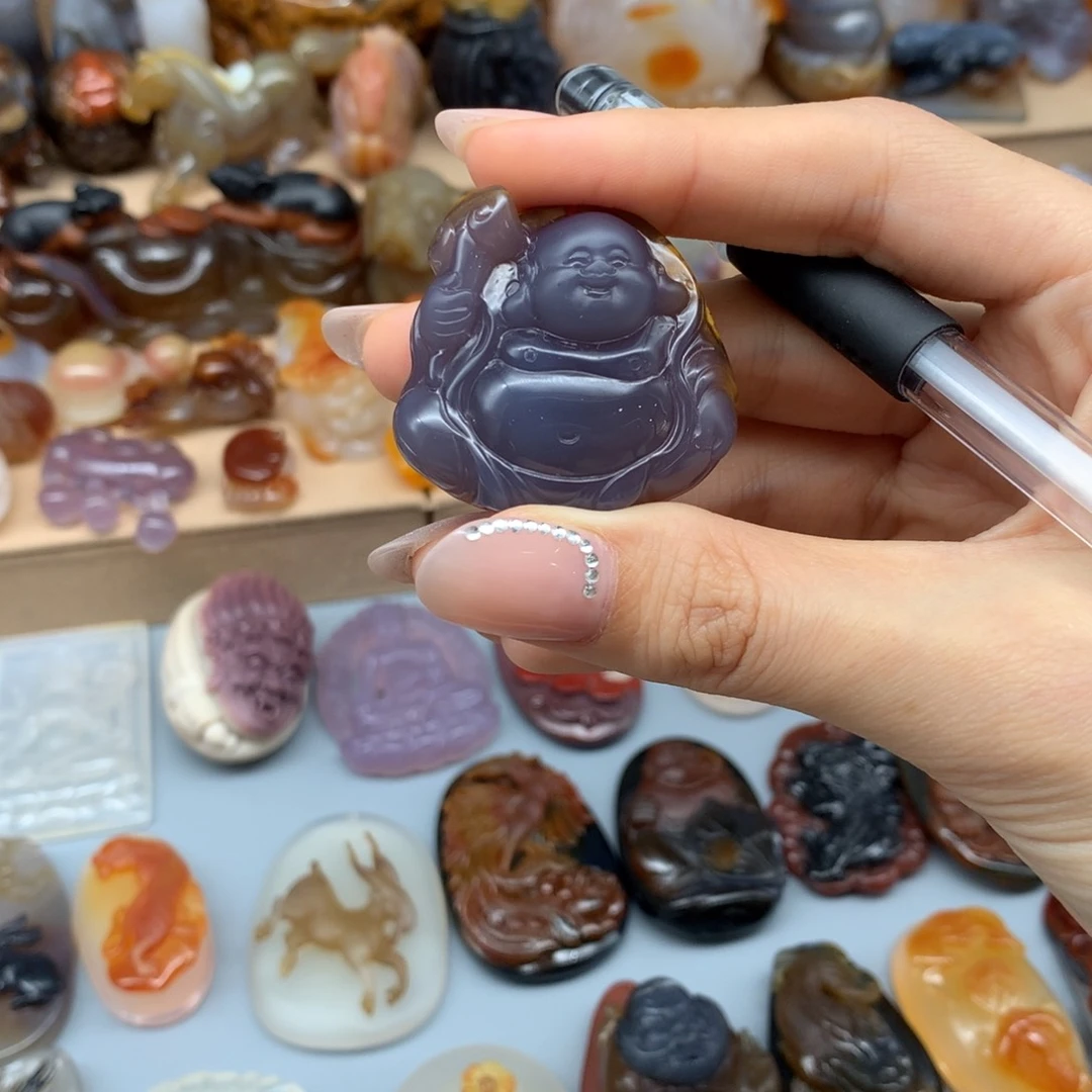 未镶嵌颈饰玛瑙/玉髓