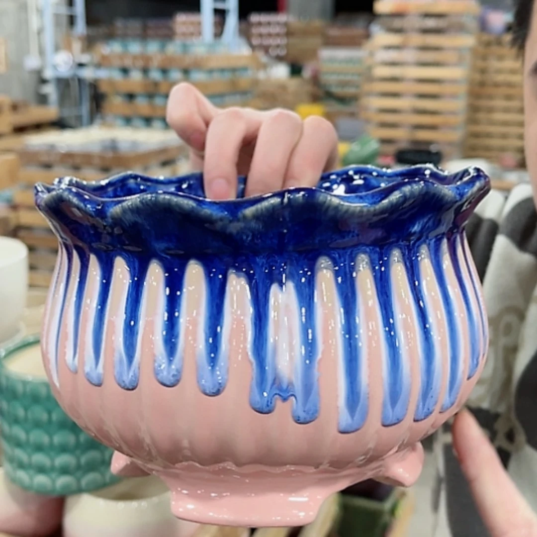 【闪购商品】陶瓷花盆