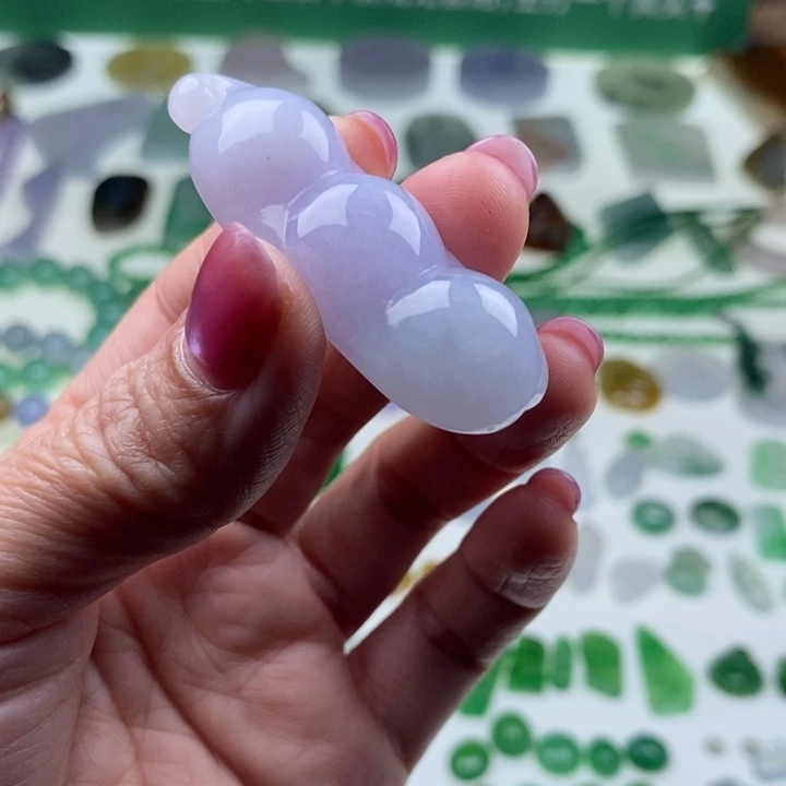 翡翠未镶嵌挂件天然翡翠