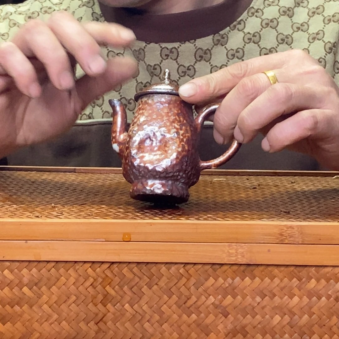 紫砂柴烧紫砂茶具