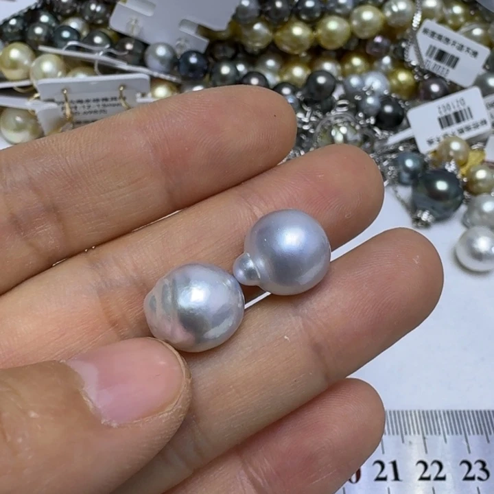 一***一颈饰海水珍珠银S925镶嵌