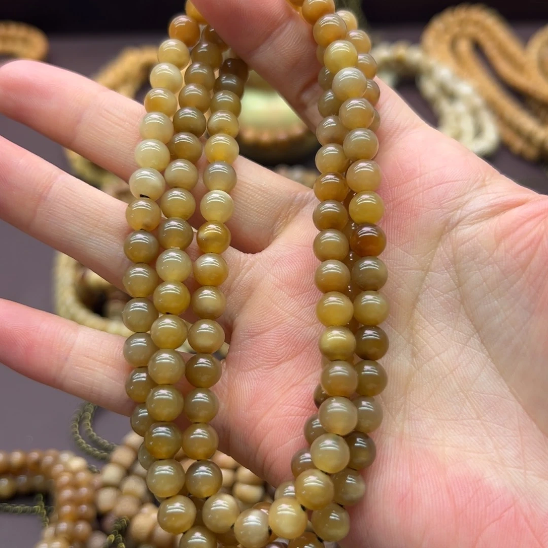 +***+龙脊菩提吊坠正圆