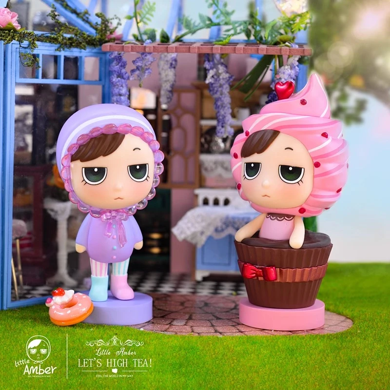 满满【拆盒】Little Amber下午茶派对系列盲盒 潮玩盲盒代拆