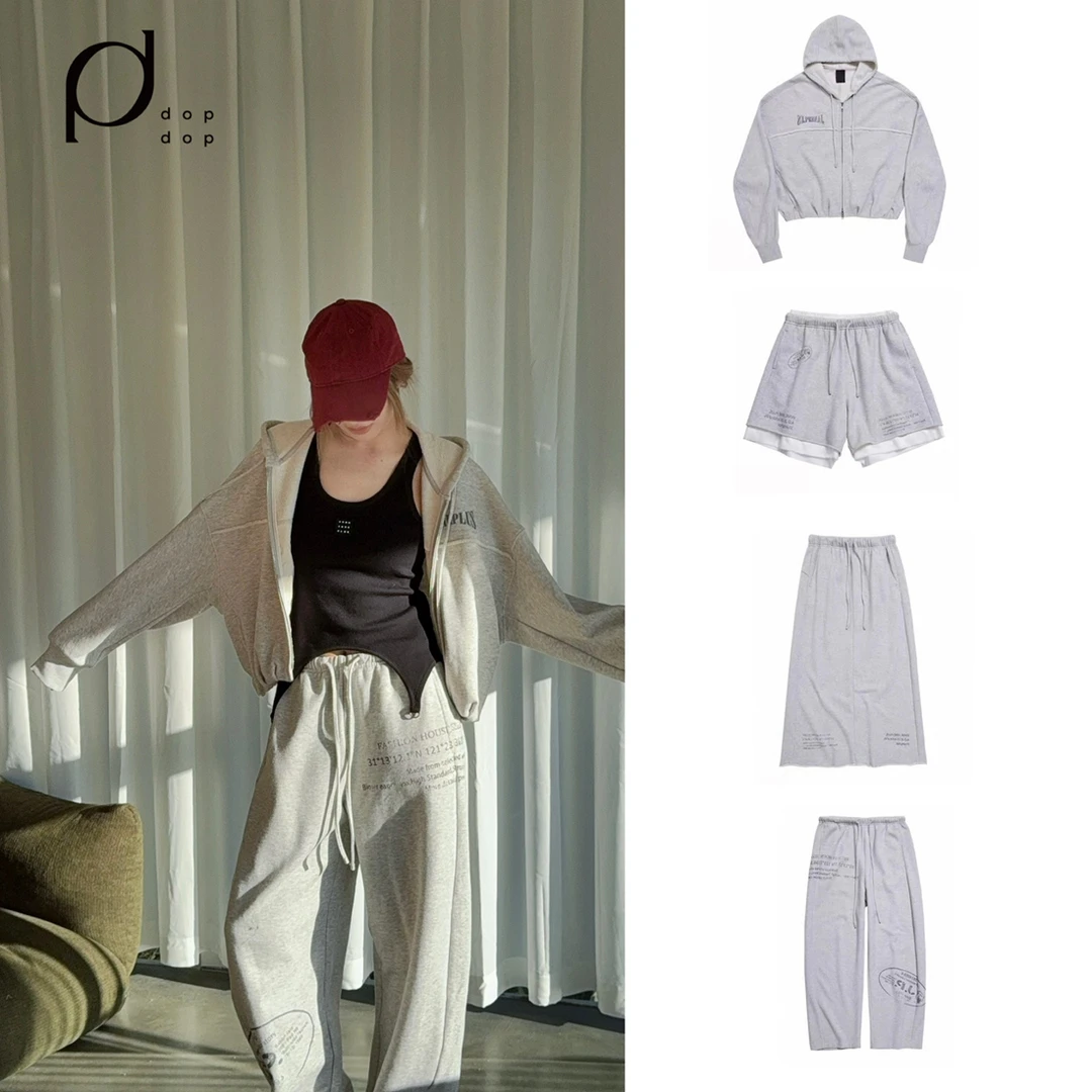 VVNK JANE PLUS2025春休闲卫衣短裤半裙长裤套装系列dopdop