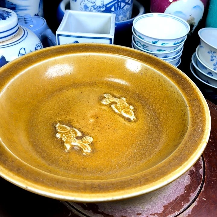 摆件8*全手工制作的瓷器