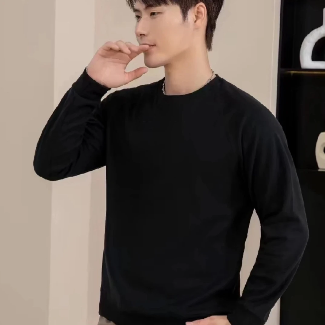 男士圆领卫衣秋冬舒适保暖休闲