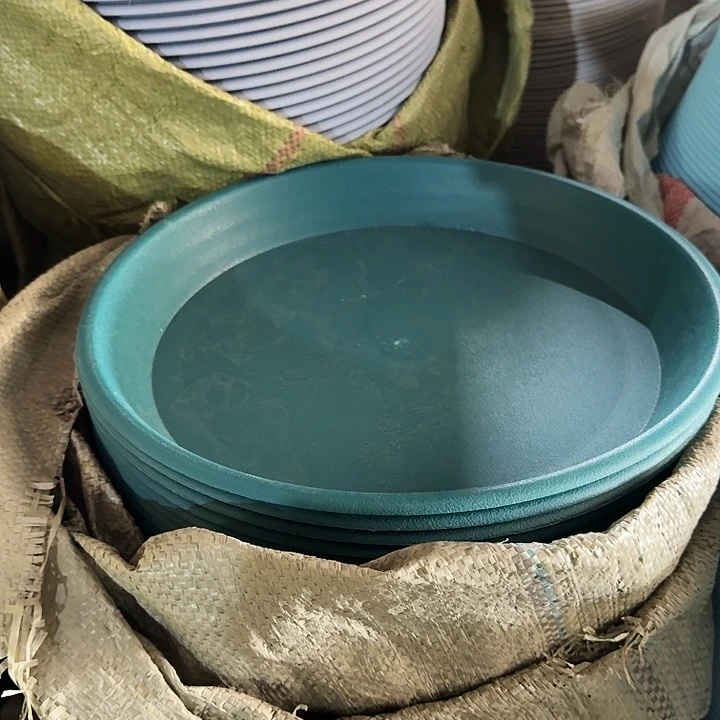 果***儿老青山7号军绿托盘6个