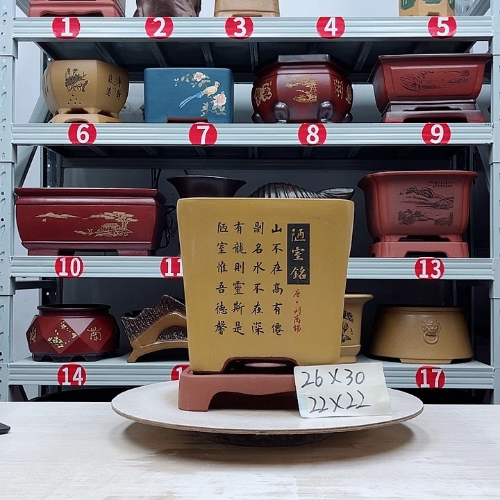 花盆紫砂紫砂花盆