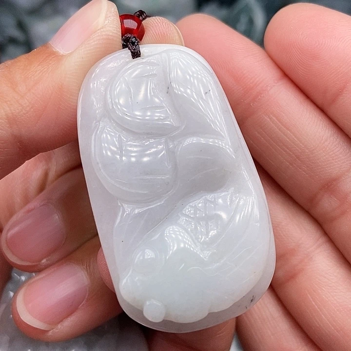 未镶嵌挂件翡翠翡翠