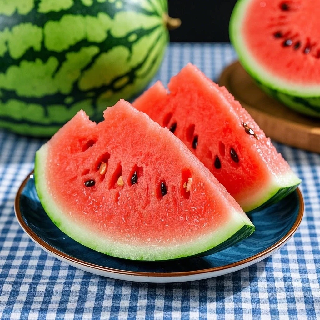 正宗精品甜王麒麟瓜脆甜爽口甜王西瓜产地直发有籽无籽随机